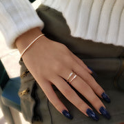 Serenity Baguette Diamond Ring