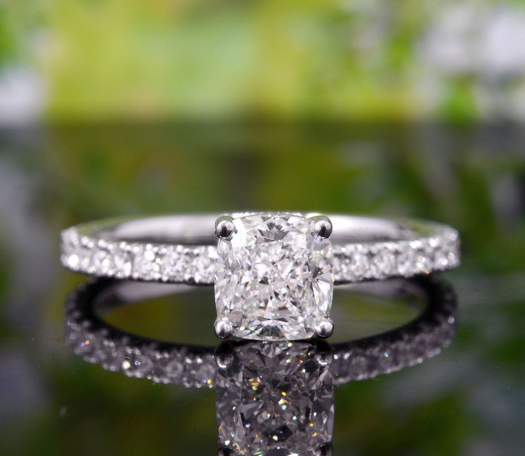 0.30 ct. Diamond Engagement Ring D, IF, 18K Gold GIA Certified -  jemdiamonds. Achat Diamants Anvers