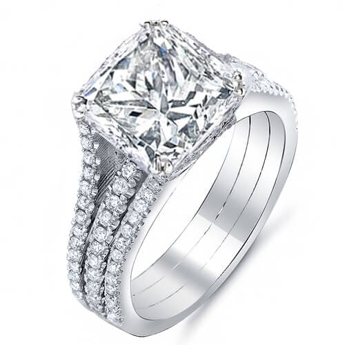 Princess Cut Carat Diamond Price Princess Cut Engagement Ring