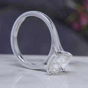 2.50 Ct. Cushion Cut Solitaire Ring H Color VS2 GIA Certified