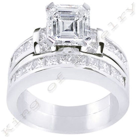 Asscher Cut Diamond Engagement Ring