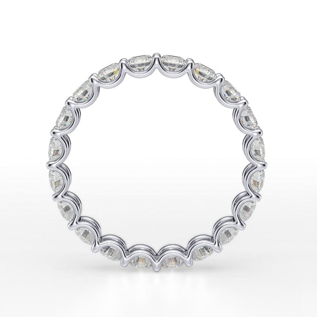 Diamond Eternity Band U-Setting Design