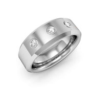 0.50 Ct. Round Cut Diamond Wedding Band for Men & Women