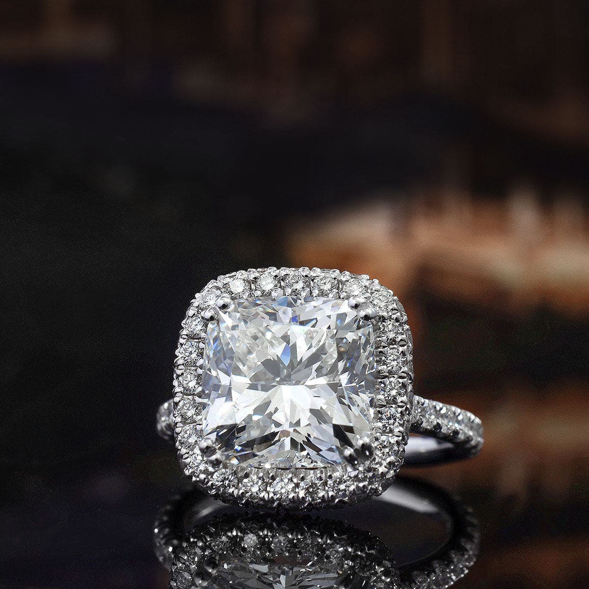 2 Carat Emerald Cut Diamond Engagement Rings | VRAI Created Diamonds