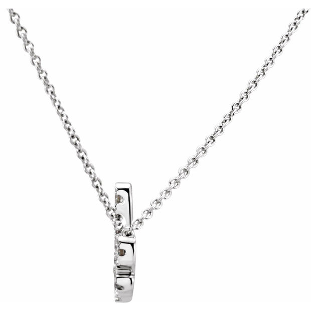 Love Diamond Pendant Necklace