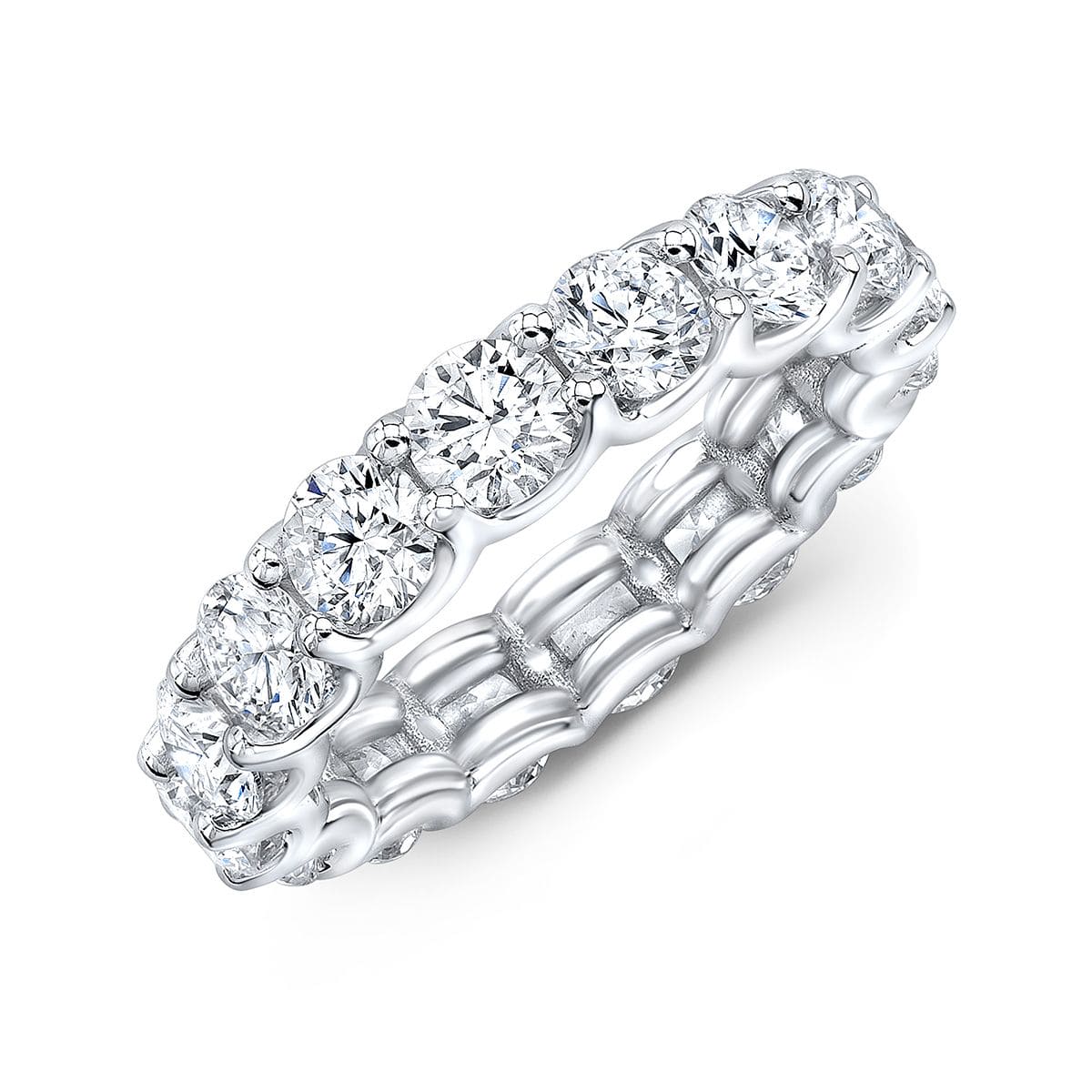 4 carats diamond eternity ring