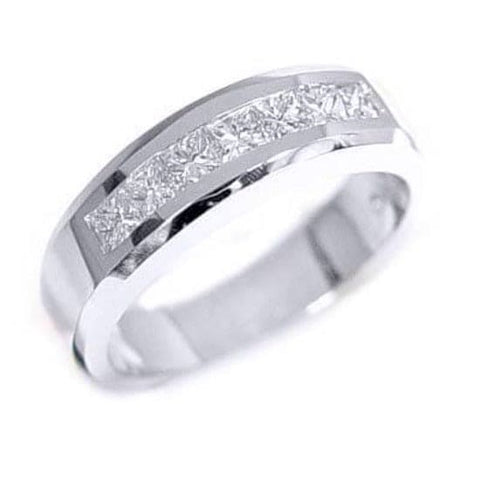 Men's Diamond Ring princess cut