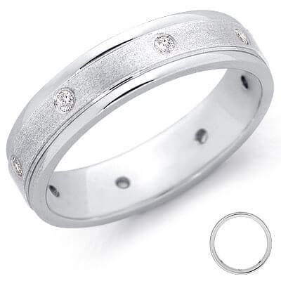Eternity Diamond Wedding Ring for Men & Women