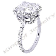 2.7 Ct. Asscher Cut Diamond Engagement Ring (GIA Certified)