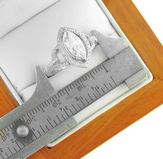 Marquise diamond ring