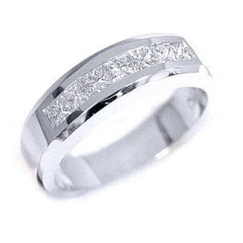 Men's Diamond Ring Channel Set