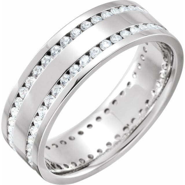 Men's Eternity Diamond Wedding Band