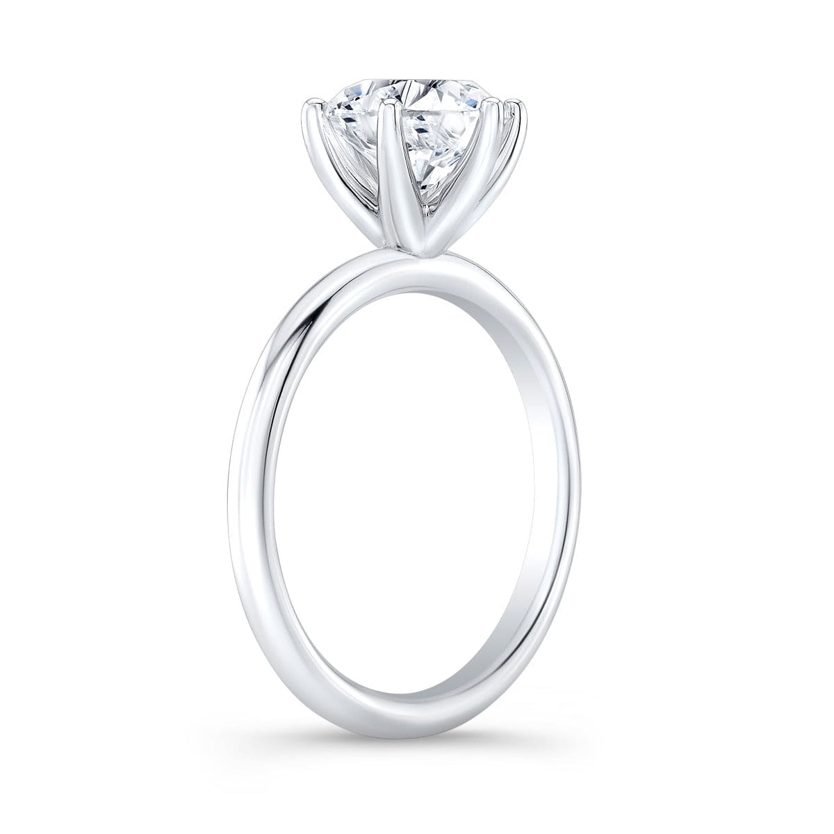 5 carat solitaire engagement ring set f color si1 gia certified 3x