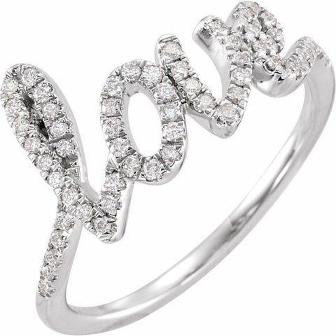 Love Diamond Ring