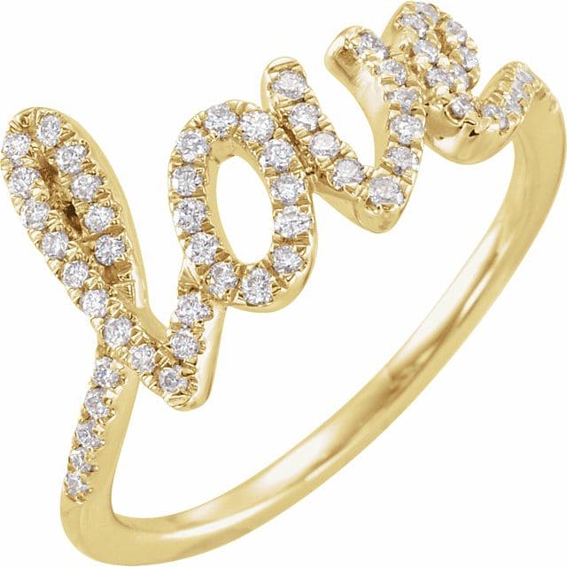 Love diamond ring