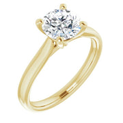 4 Prong Solitaire Engagement Ring