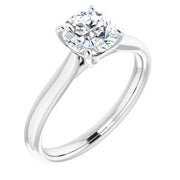 4 Prong Solitaire Engagement Ring