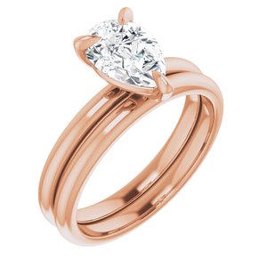 1.50 Ct. Pear Shaped Solitaire Engagement Ring F Color VS2 GIA Certified