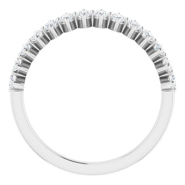 1.00 Carat Half Eternity Marquise Band