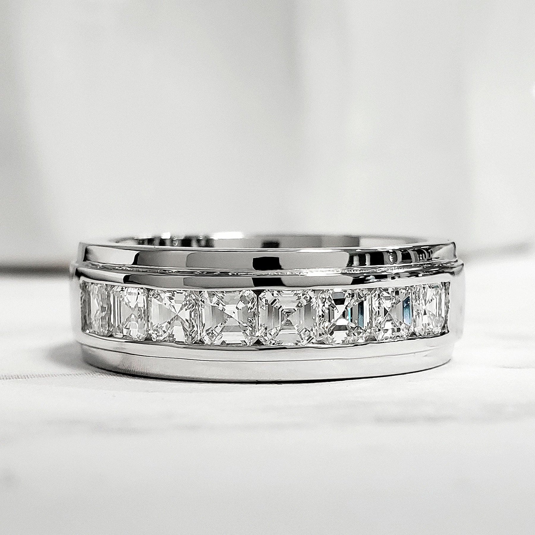 2.36 carat Round Lab Diamond Solitaire Engagement Ring