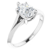 Split Shank Engagement Ring