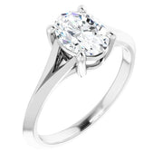 Split Shank Engagement Ring