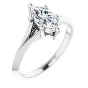 Split Shank Engagement Ring