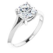 Split Shank Engagement Ring