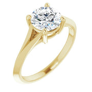 Split Shank Engagement Ring