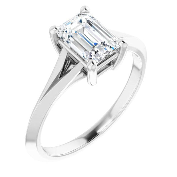 Split Shank Engagement Ring