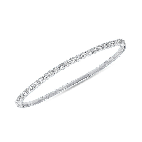 Stackable Blissful Diamond Bangle