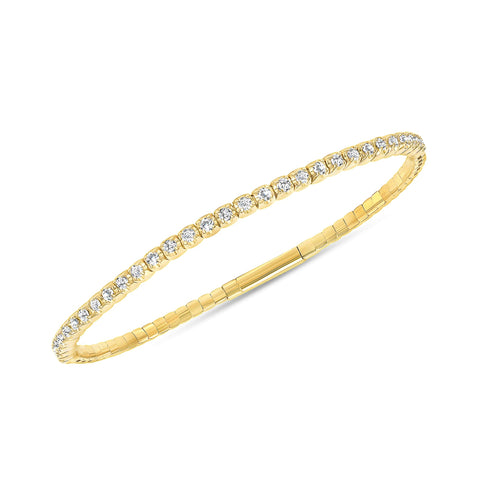 Stackable Blissful Diamond Bangle