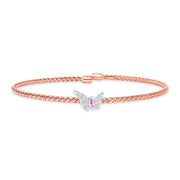 Butterfly Diamond Bangle