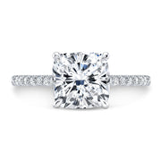  Classic U-Pave Diamond Engagement Ring