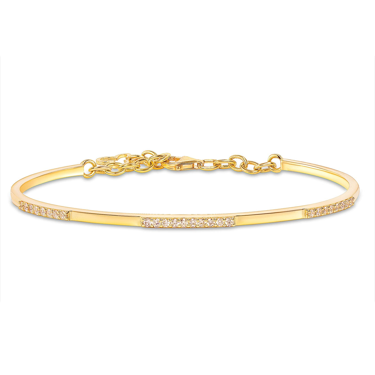 Cutie cuff diamond bangle