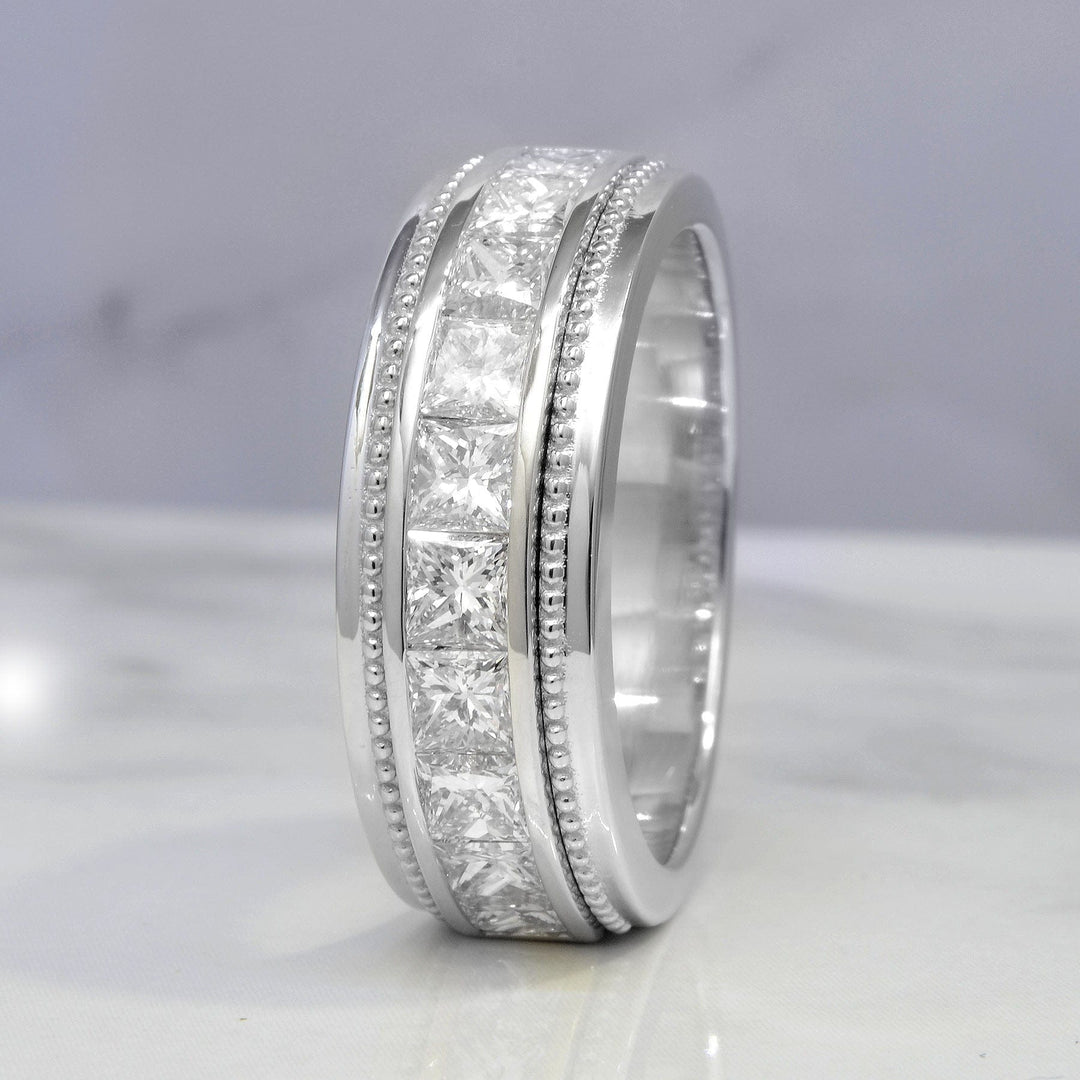 Men's Channel Set Diamond Ring