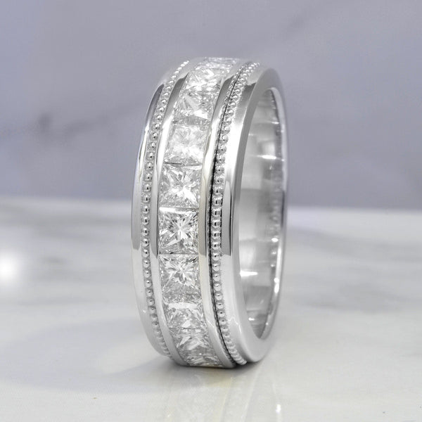 Men's Channel Set Diamond Ring