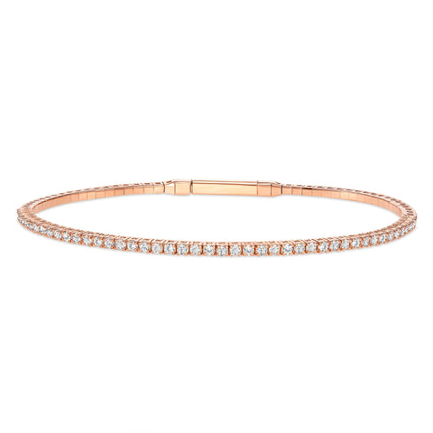 1.00 Ct. Stackable Diamond Bangle Bracelet