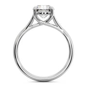 Split Shank Solitaire Engagement Ring