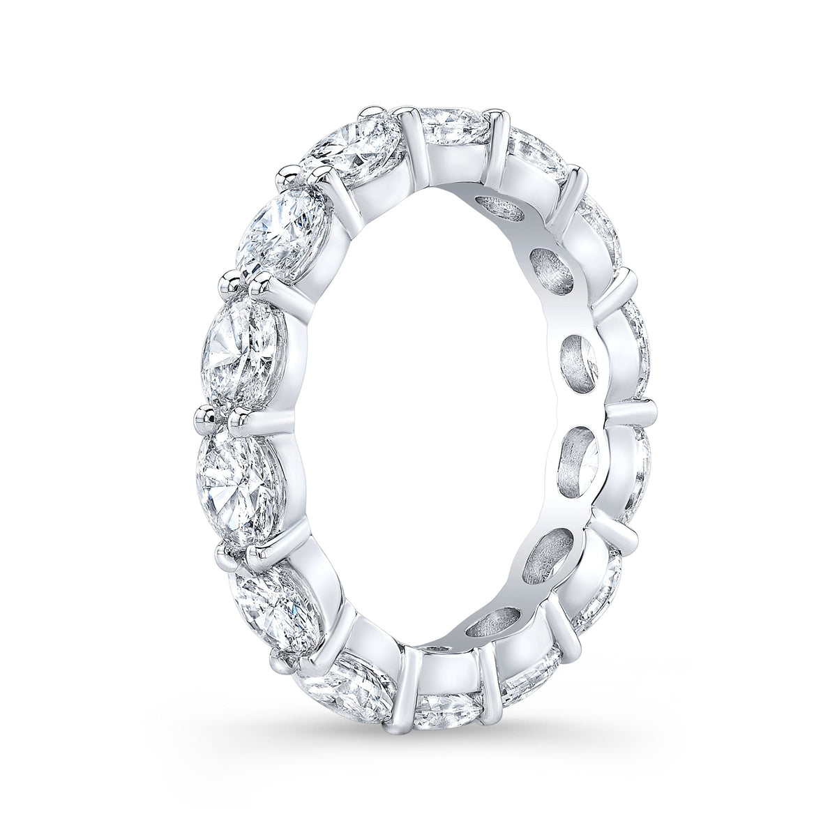 East to west oval eternity band profile picture