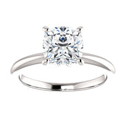 2.00 Ct. Cushion Cut Diamond Classic Solitaire Ring H Color VS2 GIA Certified
