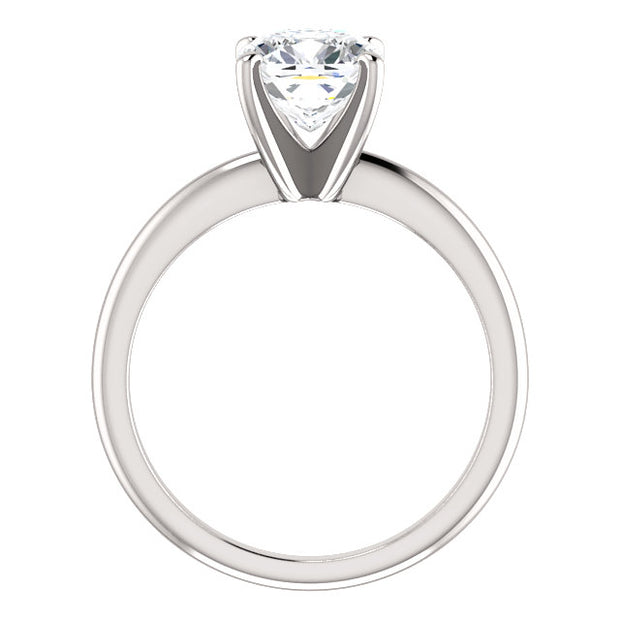 1.50 Ct. Classic Solitaire Cushion Cut Diamond Ring G Color VS2 GIA Certified