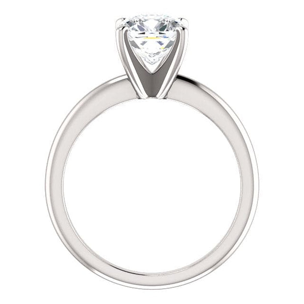 1.00 Ct. Cushion Cut Diamond Ring Classic Solitaire F Color VS2 GIA Certified