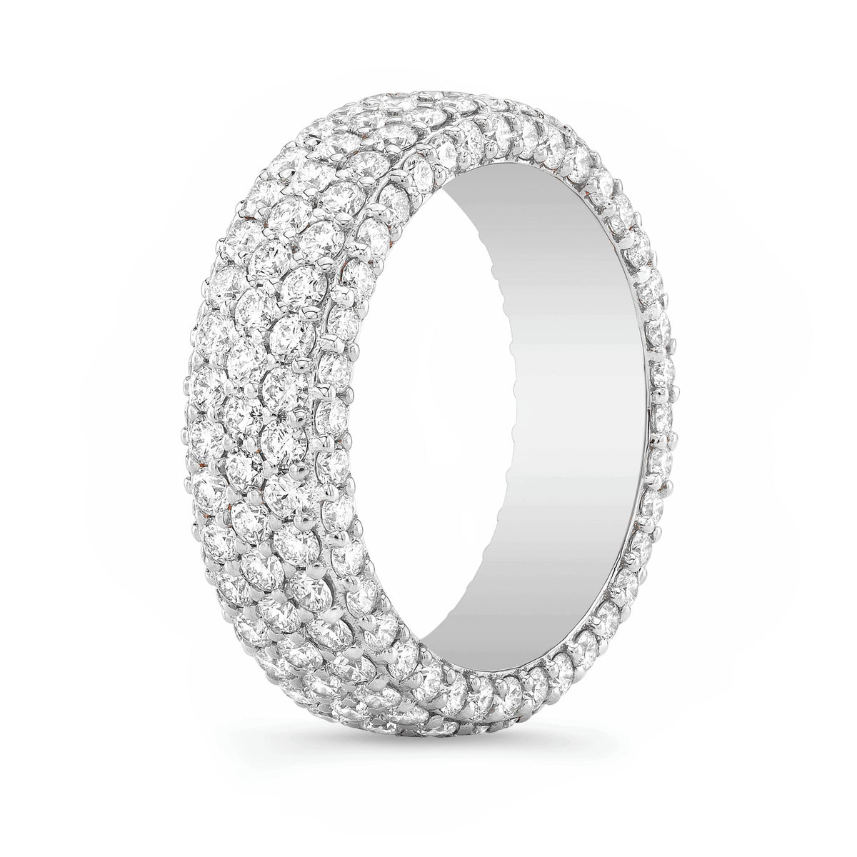 Men's eternity diamond ring
