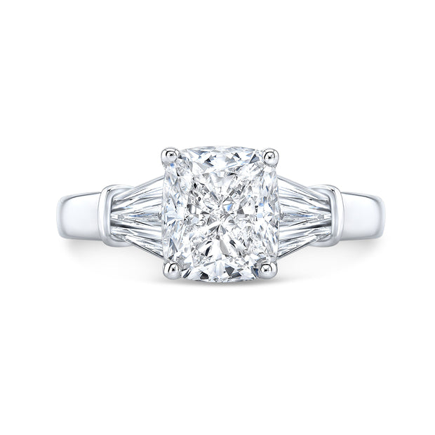 Tapered Baguette Engagement Ring