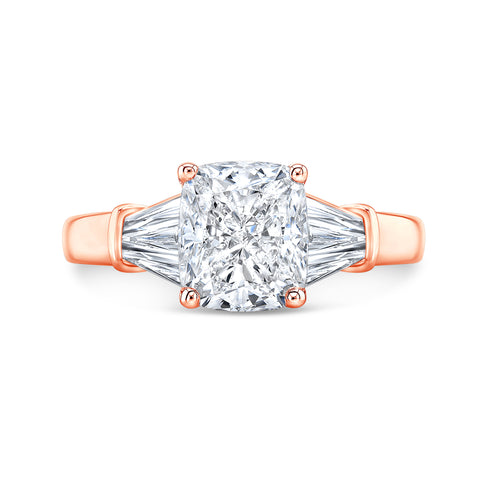 Tapered Baguette Engagement Ring