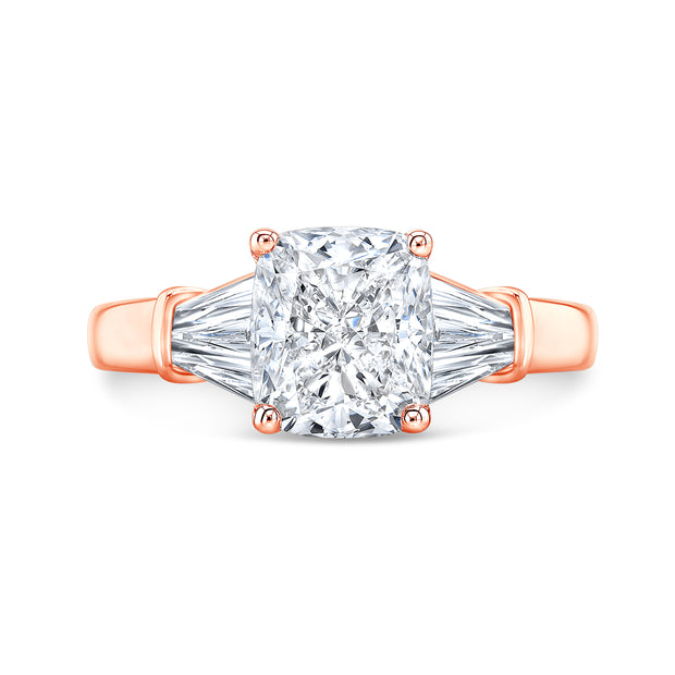 Tapered Baguette Engagement Ring