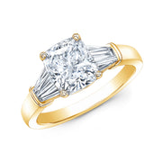 Tapered Baguette Engagement Ring