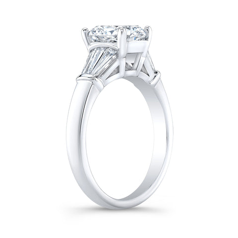 Tapered Baguette Engagement Ring