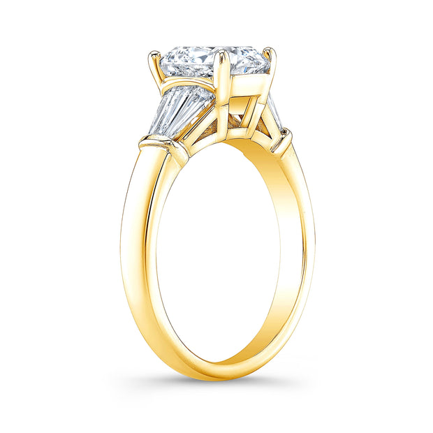 Tapered Baguette Engagement Ring